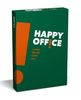 Папір офісний білий А4, 500 аркушів, клас С, щільність 80 г/м2 Happy Office