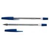 Ручка кулькова синя 0,7 мм, 3 шт в наборі 4-112 4Office