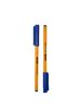Ручка кулькова синя 1 мм, 3 шт в наборі 4-107 01010310 4Office