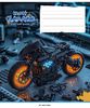 Тетрадь в линию 18 листов, цветная обложка выб. УФ-лак, дизайн: LEGO Школярик 018-3513L