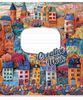 Тетрадь в клеточку 18 листов, цветная обложка ВД-лак, дизайн: Creative Work Школярик 018-3537K