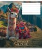 Тетрадь в линию 24 листа, цветная обложка ВД-лак, дизайн: Ancient Wildlife Школярик 024-3547L