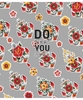 Тетрадь в линию 48 листов, цветная обложка УФ-лак, дизайн: Do What You Love Школярик 048-3311L