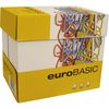 Папір офісний білий А4, 500 аркушів, клас C, щільність 80 г/м2 Eurobasic (продаж палетами КРАТНО 240 пачок)
