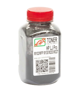 Тонер чорний Black для HP Pro M102a/102w/130a бутль 60 г АНК