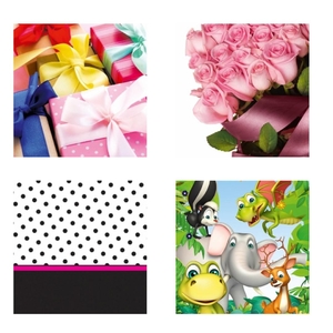 Пакет подарунковий супер, 47х52х20 см, мікс видів ВS