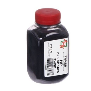 Тонер чорний Black для HP CLJ CP1025 бутль 40 г АНК