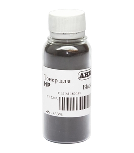 Тонер черный Black для HP CLJ M180/181 бутыль 45 г АНК