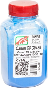Тонер блакитний Cyan для Canon MF610 / 630 бутль 70 г АНК
