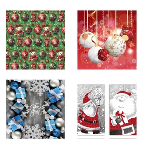 Пакет подарунковий великий вертикальний, 25х39х8 см, мікс видів Новорічний NGBV