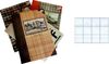 Зошит канцелярський, А4, 96 аркушів, клітинка, офсет, кольорова картонна обкладинка, асорті ККР-96