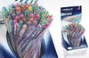 Набір масляних ручок 0.7 мм 8 неонових кольорів My Tech mix Pensan