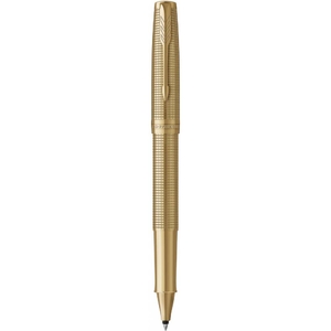 Роллер черный 0,5 мм + чехол, серия: SONNET 17 SE Cisele Gold GT 68 622 Parker