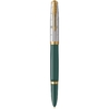 Ручка перова, тонке перо F, серія: PARKER 51 Premium Forest Green GT 56 311 Parker