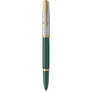 Ручка перова, тонке перо F, серія: PARKER 51 Premium Forest Green GT 56 311 Parker