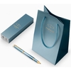 Ролер чорний 0,5 мм + подарунковий пакет, серія: IM 17 Rituals Turquoise Green GT 29 122 Parker