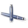 Ручка перова синя, тонке перо F + подарунковий пакет, серія: IM 17 Rituals Peaceful Blue CT 29 411 Parker