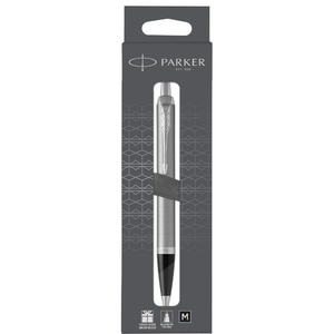 Ручка кулькова автоматична чорна 1 мм, серія: IM 17 Stainless Steel CT, в блістері 26 236 Parker