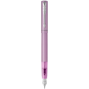 Ручка перова синя, середнє перо М, серія: VECTOR 17 XL Metallic Lilac CT 06 412 Parker