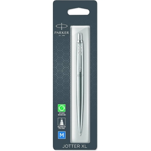 Ручка кулькова автоматична синя 1 мм, серія: JOTTER 17 XL Monochrome Grey CT, в блістері 12 736 Parker