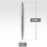 Ручка кулькова автоматична синя 1 мм, серія: JOTTER 17 XL Monochrome Grey CT, в блістері 12 736 Parker