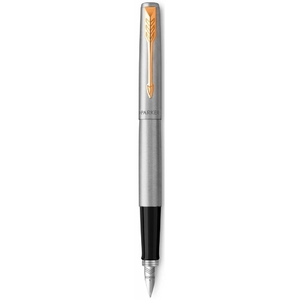 Ручка перова синя, середнє перо М, серія: JOTTER 17 Stainless Steel GT 16 012 Parker