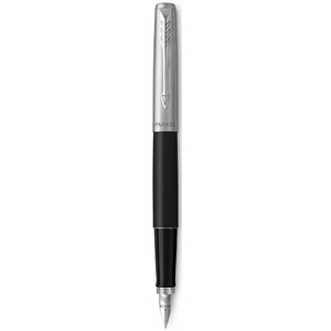 Ручка перьевая синяя, тонкое перо F, серия: JOTTER 17 Bond Street Black CT 16 212 Parker
