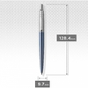 Ручка шариковая автоматическая синяя 1 мм, серия: JOTTER 17 Waterloo Blue CT, в блистере 16 836 Parker