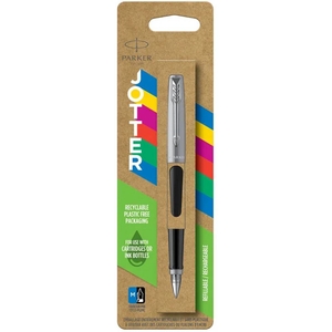 Ручка перова, середнє перо М, серія: JOTTER 17 Originals  Black CT, в блістері 15 616 Parker