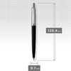Ручка гелева автоматична синя 0,7 мм, серія: JOTTER 17 Originals  Black CT, в еко-упаковці 15 662e Parker
