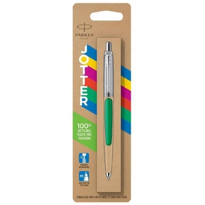 Ручка кулькова автоматична синя 1 мм, серія: JOTTER 17 Originals Green CT, в блістері 15 236 Parker