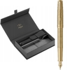 Ручка перьевая синяя, тонкое перо F+2 чехла, серия: SONNET 17 SE Cisele Gold GT 68 611b24 Parker