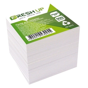 Бумага для заметок, 90х90 мм, 900 листов FR-1611 Fresh Up