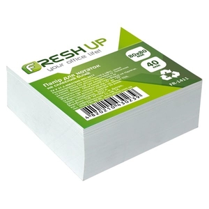 Папір для нотаток, 80х80 мм, 400 аркушів FR-1411 Fresh Up