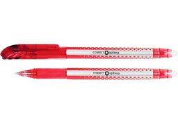 Ручка гелева Пиши-стирай OPTIMA CORRECT. Пишучий вузол - 0,5 мм. Довжина стрижня 127 мм. Колір чорнила: червона. О15338-03 (12)