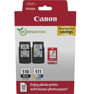 Комплект чорнильних картриджів для Pixma MP230/MP250/MP270 PG-510/CL-511 Black/Color Canon
