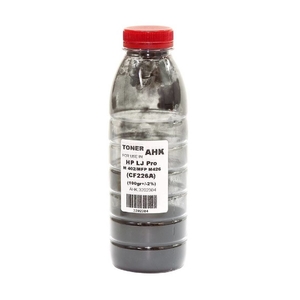 Тонер чорний Black для HP LJ Pro M402d/M402dn/M402n/M426dw бутль 100 г АНК