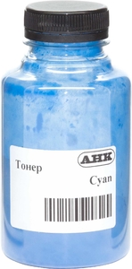 Тонер блакитний Cyan для HP CLJ 150 / 178 / 179 бутль 25 г АНК