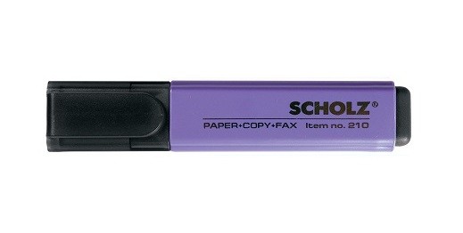 Маркер текстовий фіолетовий 210 01100217 Scholz