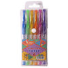 Набір гелевих ручок з глітером 0.7 мм 6 кольорів Glitter ГР44-2, УМКА 01190092 (1/12/144)