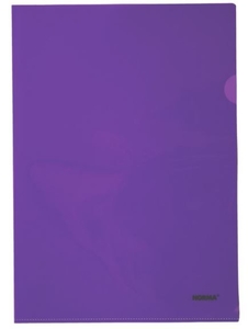 папка-куток, A4, PР, щільна, фіолет., 5024, NORMA 03010457 (10/350)