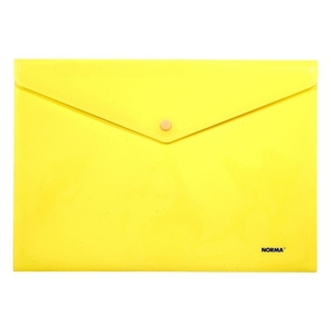 Папка-конверт А4, на кнопці, жовта 5017-03 03030592 Norma