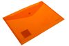 Папка-конверт А4, на кнопке, оранжевая Neon 5106-02 03035152 Norma