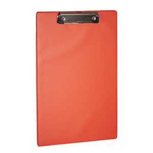 Планшет з затиском А4, PVC, червоний 4-257-01 4Office