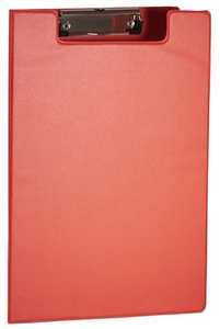 Папка-планшет с зажимом А4, PVC, красная 4-258-01 03110411 4Office