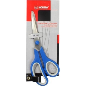 Ножиці офісні, 19 см, з прогумованими ручками 4220 04040110 Norma