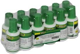 Корректор со щеточкой, 20 мл Fluid 4-360 04130010 4Office