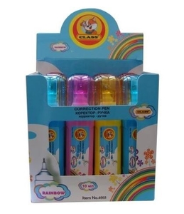 Корректор ручка, 10 мл, микс Rainbow 4951 04130630 Class
