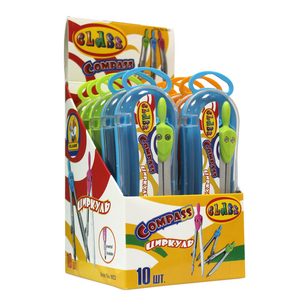 Циркуль, з запасним грифелем, у футлярі, мікс 9021 10030020 Class