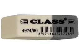 гумка для стирання комбінов,біл.-сір., 4974/80, CLASS 10060620 (80/3200)